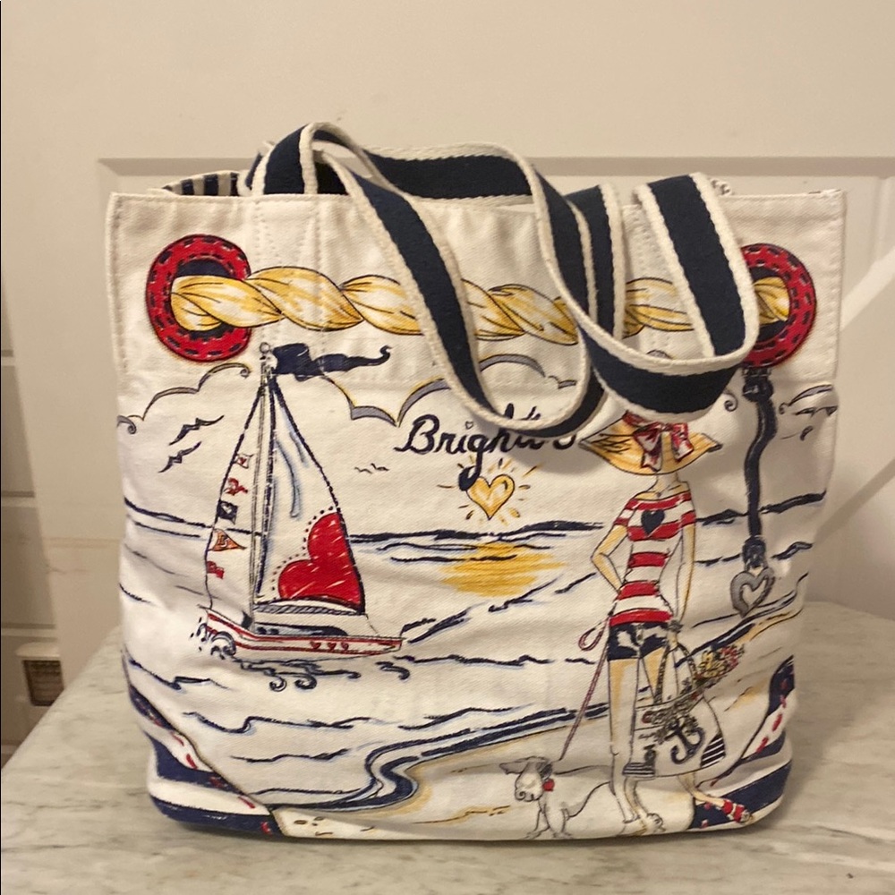 681 Brighton tote canvas Preowned